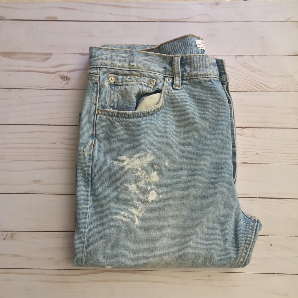 ZARA Denim Collection Boyfriend Jeans